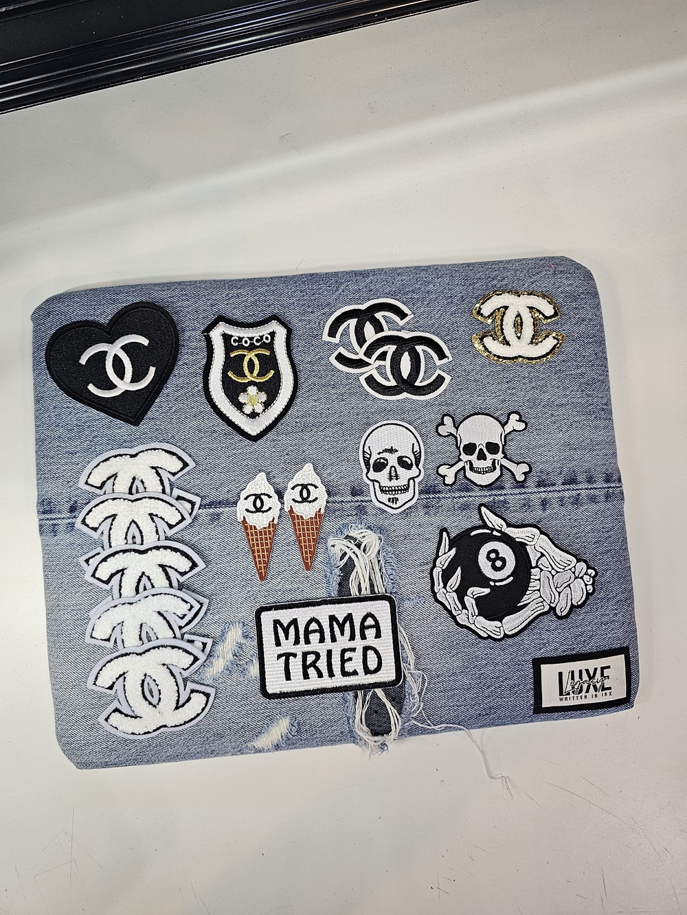 Designer-Inspired Iron On Patch Set